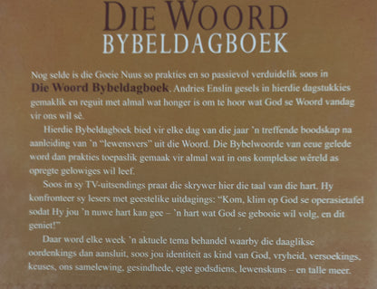 Die Woord Bybeldagboek: 'n Jaar se Dagstukke by Andries Enslin