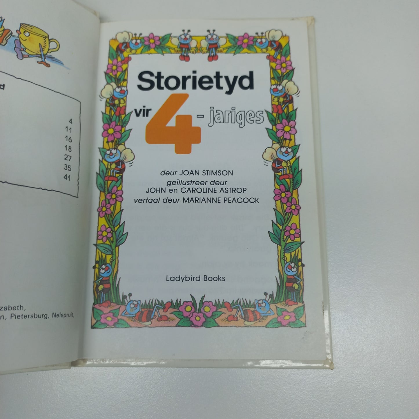 Storietyd vir 4-jariges by Joan Stimson (THIN BOOK)