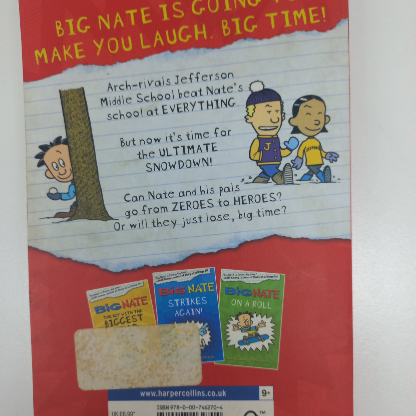 Big Nate Goes for Broke by Lincoln Peirce (Big Nate Novels #4)