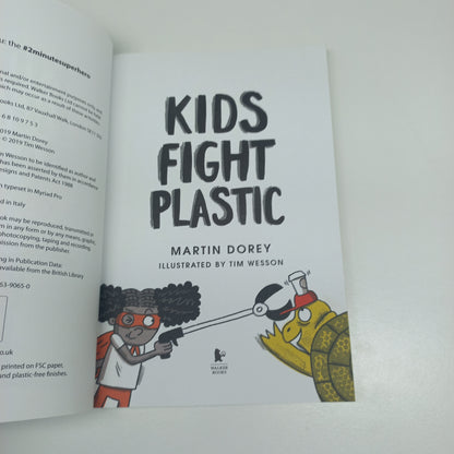Kids Fight Plastic by Martin Dorey 50 Missions to Help Save the Oceans (#2minutesuperhero)