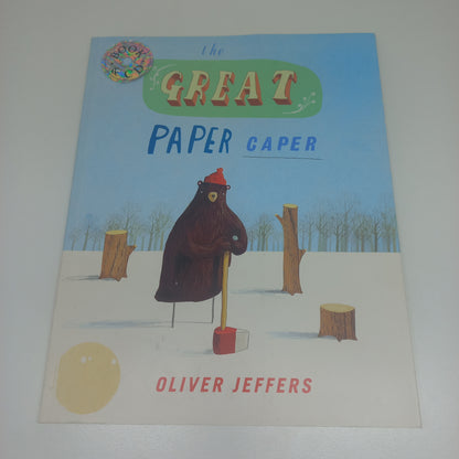 The Great Paper Caper by Oliver Jeffers (WITH CD)