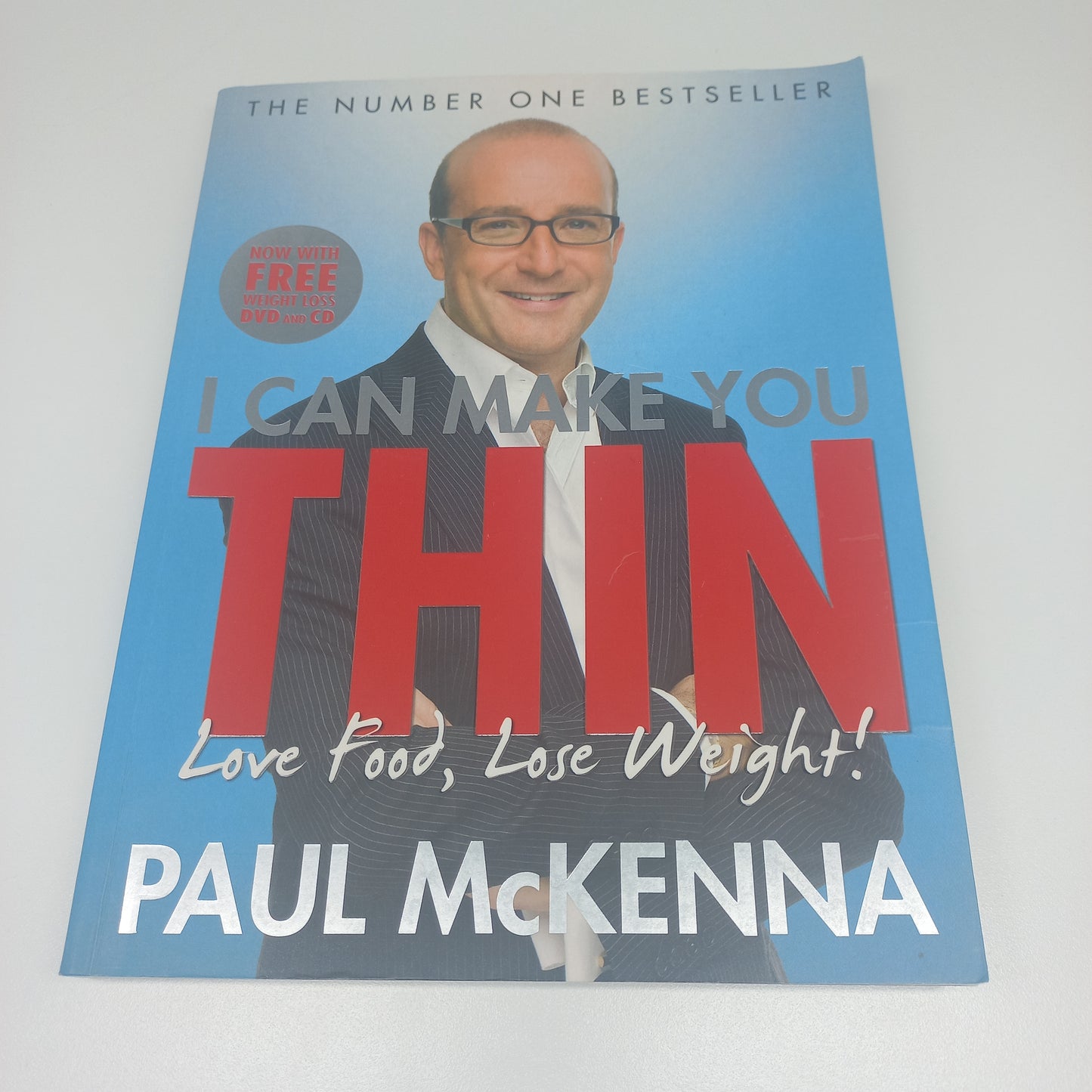 I Can Make You Thin: Love Food, Lose Weight by Paul McKenna (WITH CD, NO DVD)