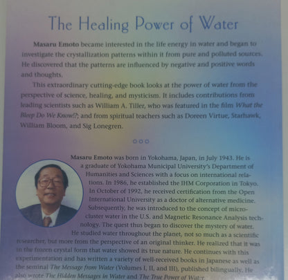 The Healing Power of Water by Masaru Emoto