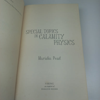 Special Topics in Calamity Physics by Marisha Pessl