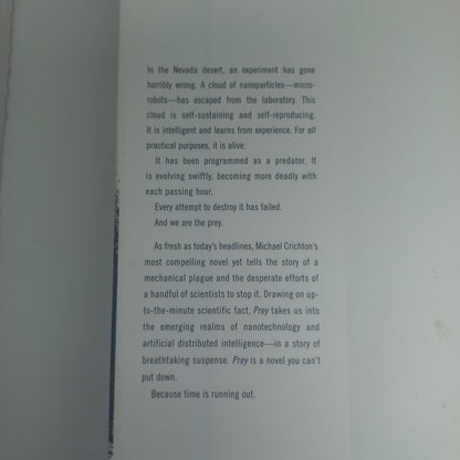 Prey by Michael Crichton