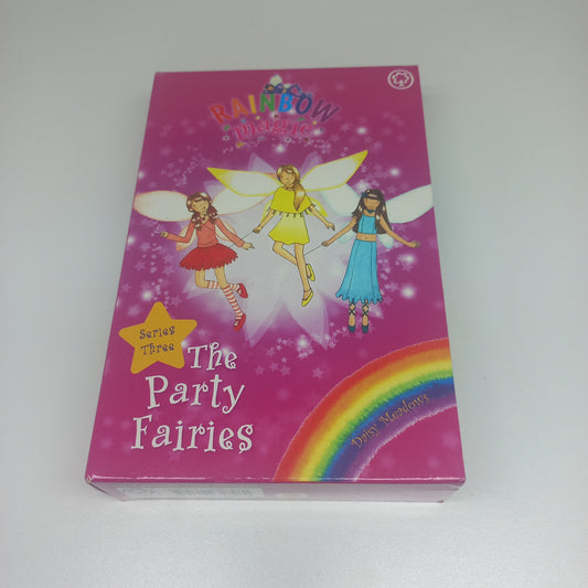 Rainbow Magic The Party Fairies Series 3 by Daisy Meadows Box Set Books 15-21