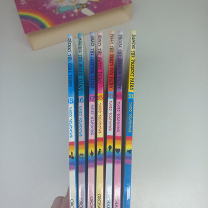 Rainbow Magic The Party Fairies Series 3 by Daisy Meadows Box Set Books 15-21