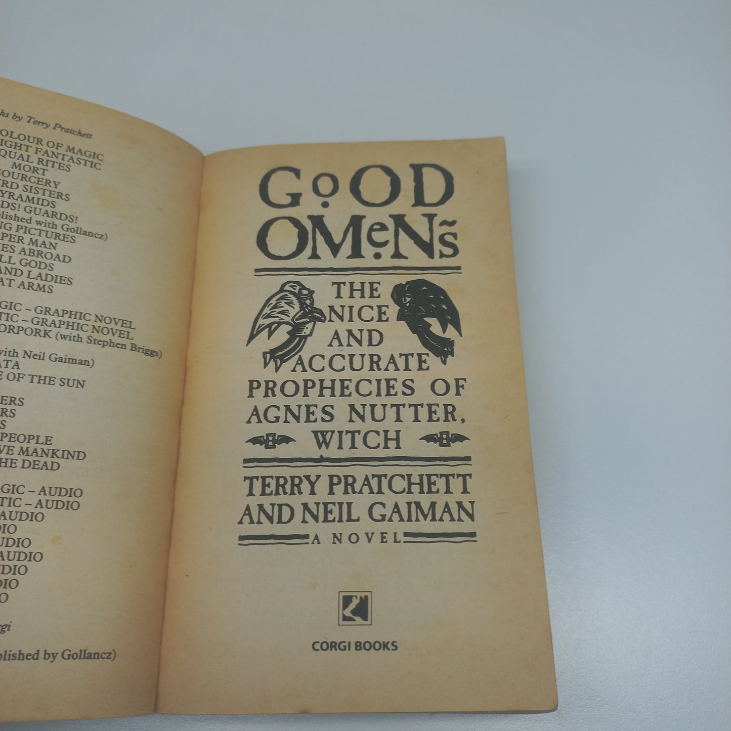 Good Omens by Terry Pratchett & Neil Gaiman