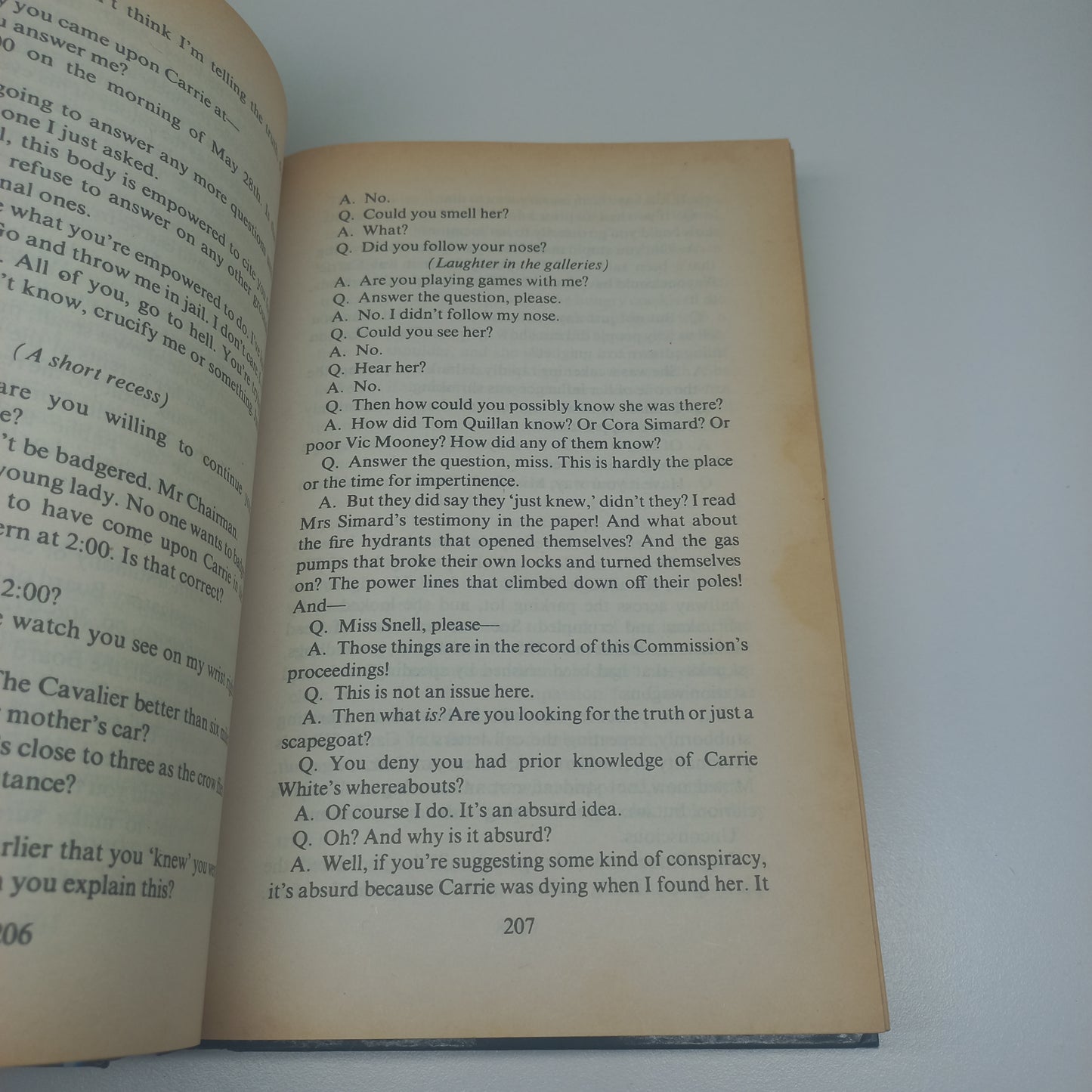 Stephen King Carrie & The Tommyknockers 2 IN 1