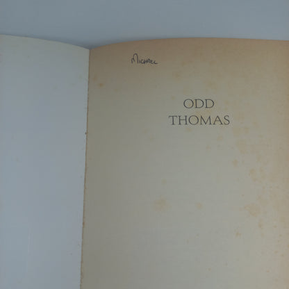 Odd Thomas (Odd Thomas #1) by Dean Koontz