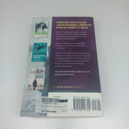 The Bourne Supremacy by Robert Ludlum (Jason Bourne #2)
