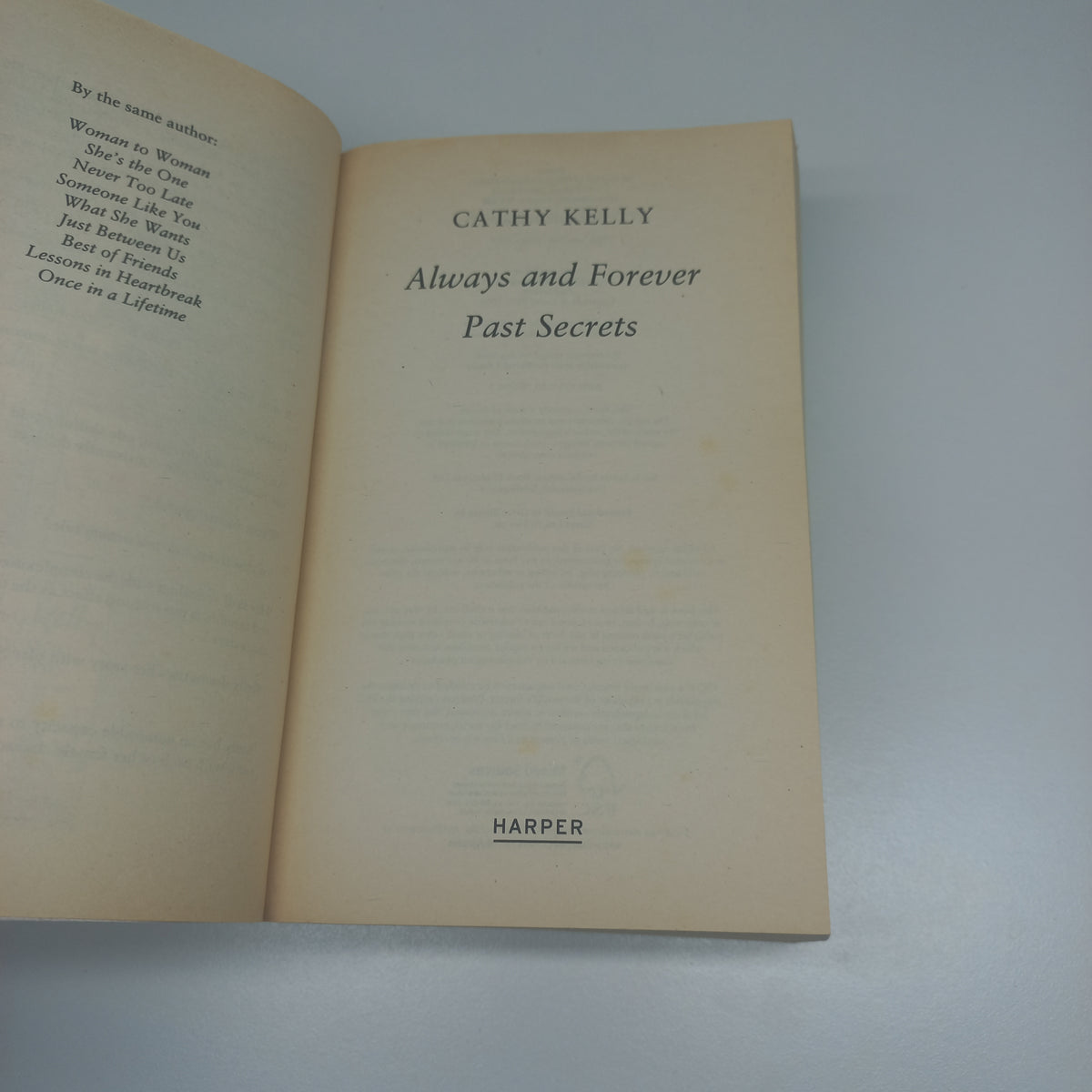 Cathy Kelly Always and Forever & Past Secrets 2 in 1