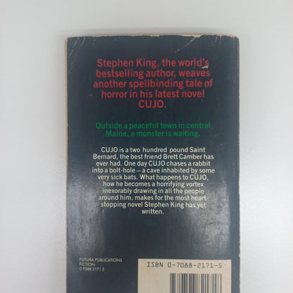 Cujo by Stephen King (Cujo/Rattlesnakes #1)