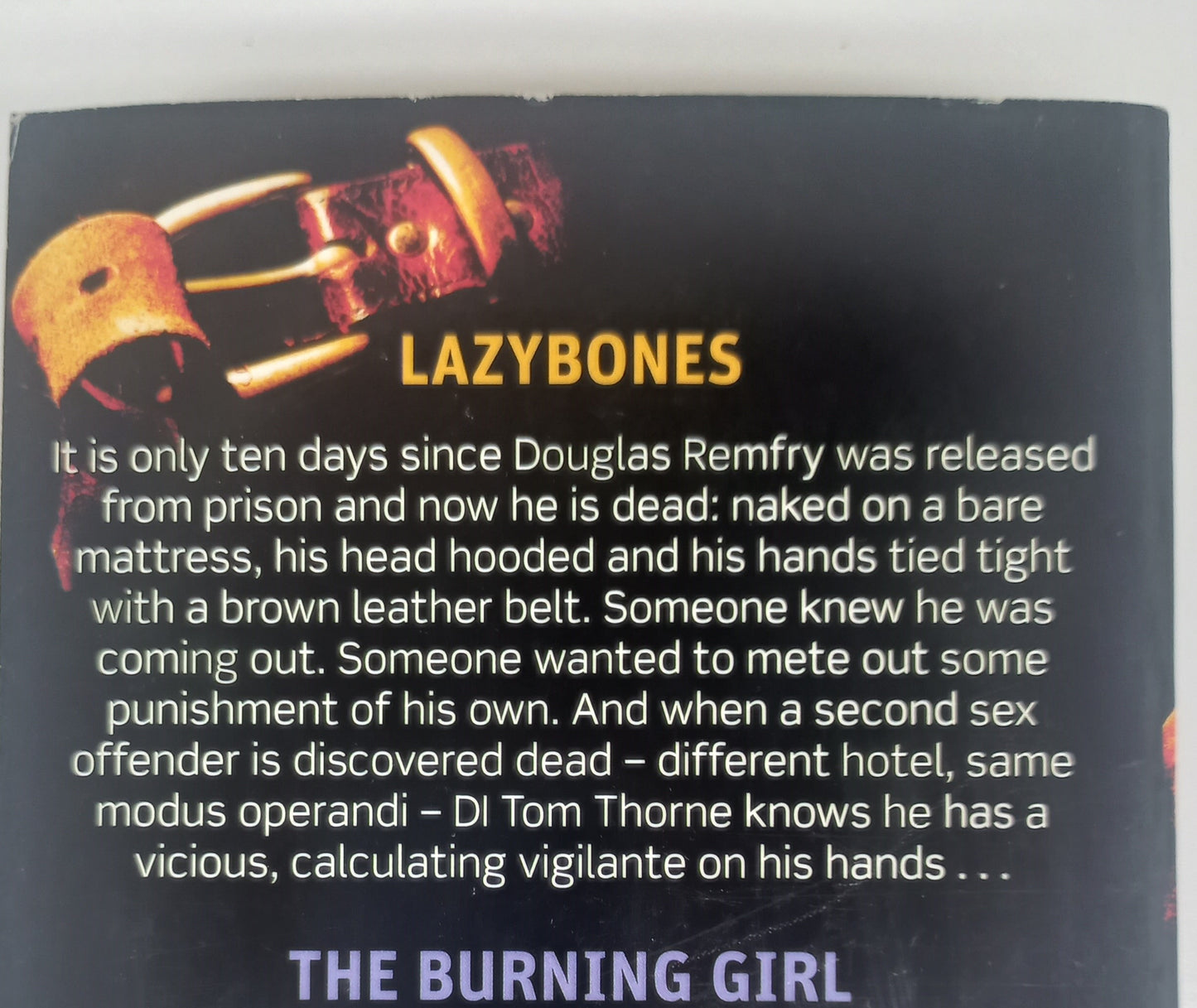 Lazybones (Tom Thorne #3) & The Burning Girl (Tom Thorne #4) by Mark Billingham Omnibus 2 in 1