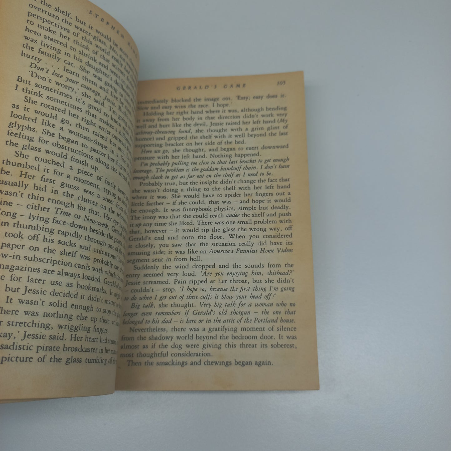 Gerald's Game by Stephen King