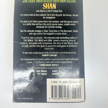 Eric Van Lustbader 2 Book Bundle Shan (China Maroc #2), & Jian (China Maroc #1)