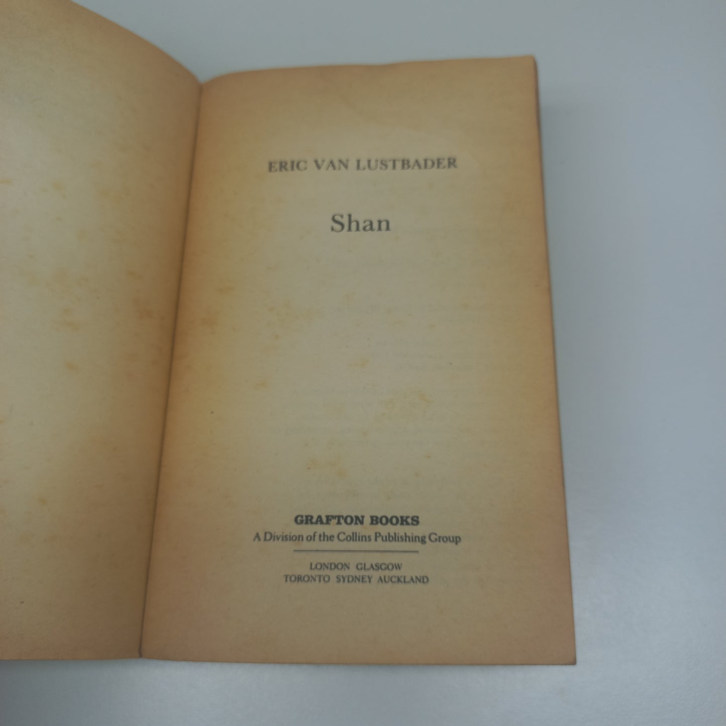 Eric Van Lustbader 2 Book Bundle Shan (China Maroc #2), & Jian (China Maroc #1)
