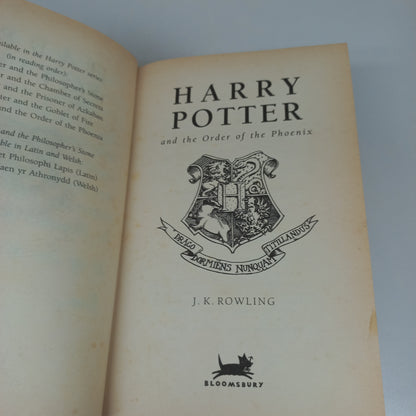 Harry Potter and the Order of the Phoenix by J.K. Rowling (Harry Potter #5)