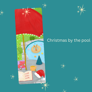 Christmas by the Pool Traditional Bookmarks