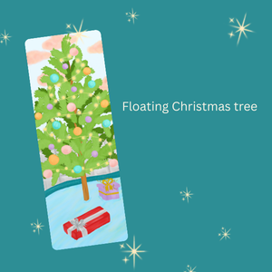 Christmas by the Pool Traditional Bookmarks